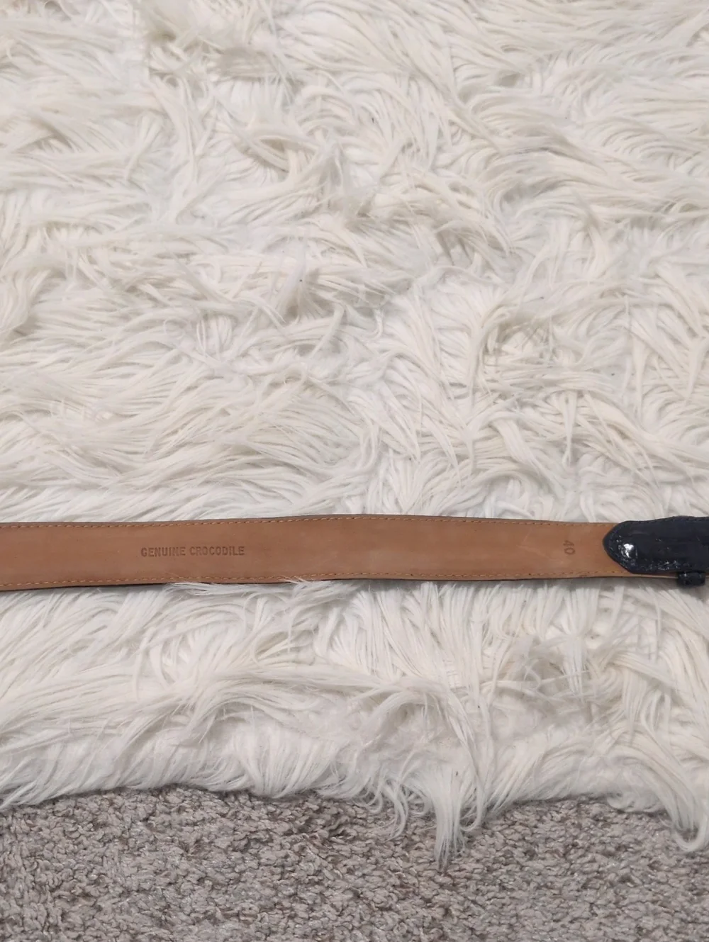 Peter Millar Genuine Crocodile Belt